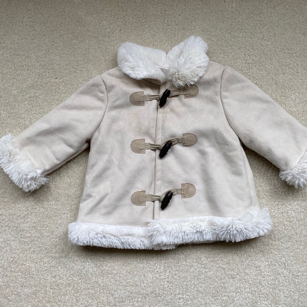 baby toggle coat, size 3-6 month